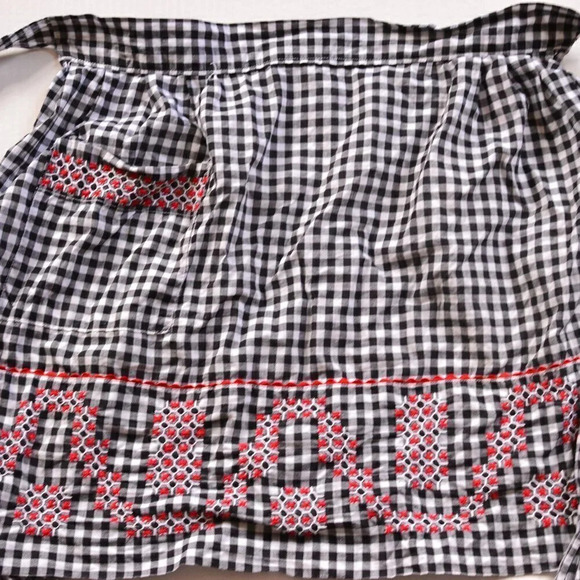 Vintage  Handmade Apron - Picture 1 of 5